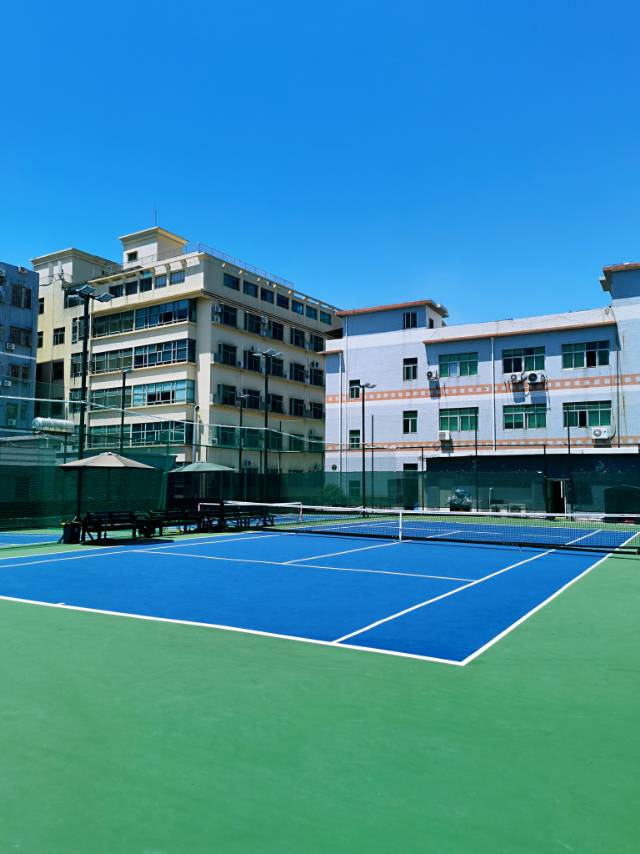 深圳市顺涛网球俱乐部网球场照片4。深圳市顺涛网球俱乐部位于广东省深圳市宝安区西乡街道固戍社区石街股份公司八厂B栋汇创工坊楼顶，可在网球地图查看深圳市网球场订场方式。提供室外场、硬地场等场地。场馆设施包括洗手间、发球机、饮料售卖、停车方便、可租球、可…